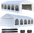 DELTA 32'x16' PVC Party Tent, Fire Retardant Wedding Tent Canopy, Outdoor Event by DELTA