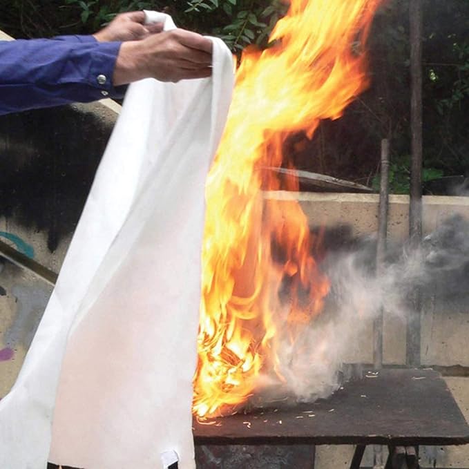 TONYKO Emergency Fire Blankets, Flame Retardant Protection and Heat Insulation - Image 6
