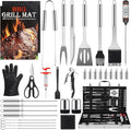 Grill Set, Grilling Gifts for Men, Tongs &Skewers, Smoker Accessories for by Birald