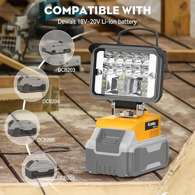 Ecarke Cordless Handheld Flashlight - Image 6