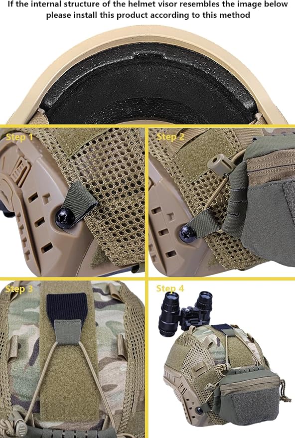 Tactical NVG Battery Pouch Helmet Mounted, Counter Weight Pouch GP Balance - Image 7