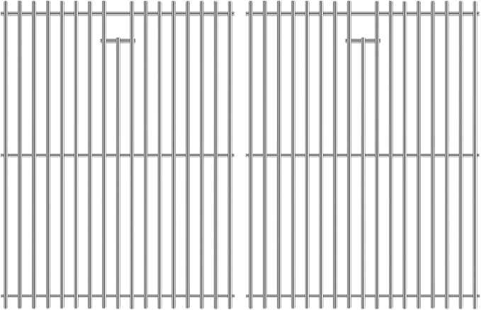 Stainless Steel Cooking Grates for Traeger Woodridge Pellet Grill, Grill Grids by WelcometoFlameDuty