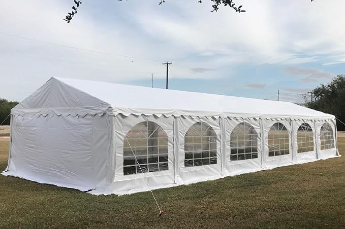 Delta 40'x20' Fire Retardant PVC Party Tent, Wedding Tent Canopy, Outdoor Event - Image 4