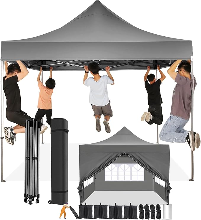 COBIZI 10x10 Pop up Canopy Tent by COBIZI
