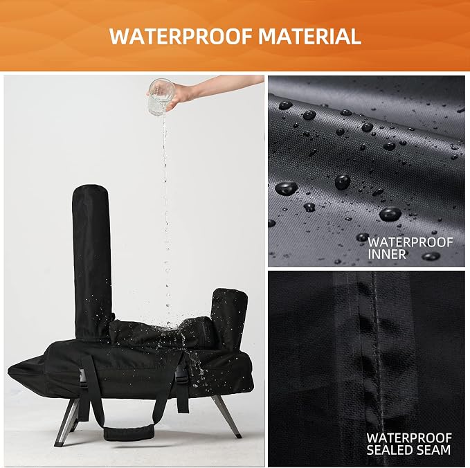 NOELIFE Waterproof Cover for Ooni Fyra 12 Pizza Oven, Accessories for Ooni 12 - Image 3