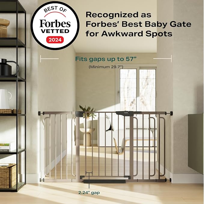 Cumbor 29.7-57" Extra Wide Baby Gate - Image 2