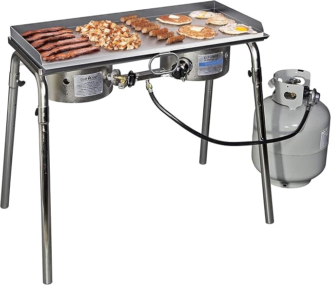Stanbroil Cast Stainless Steel Replacement Cooking Griddle - Image 5
