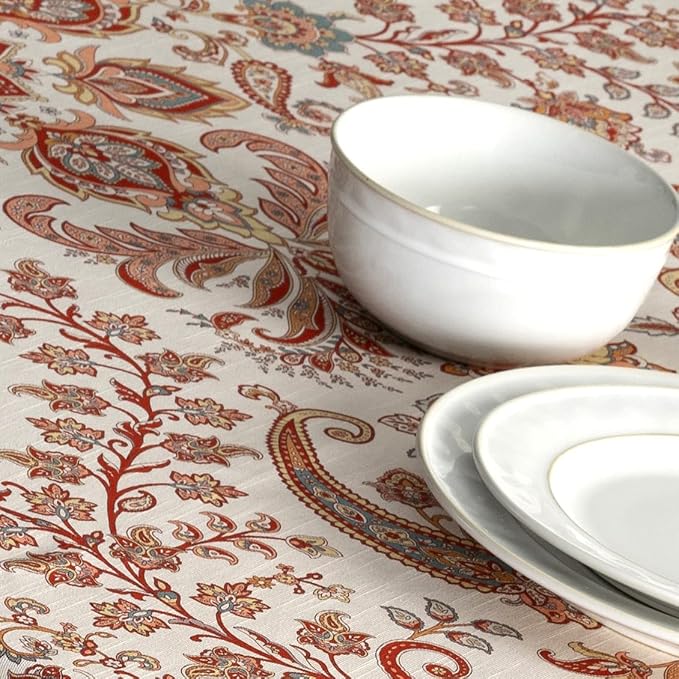 Maison d' Hermine Table Cloth Square Table 100% Cotton 54 x 54 Inches Fall - Image 9