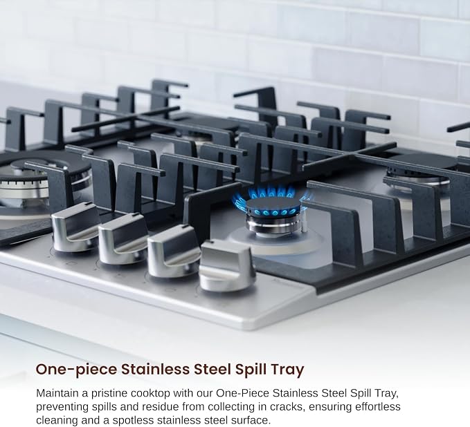 Rangaire RCG241S 24" Gas Cooktop - Image 8