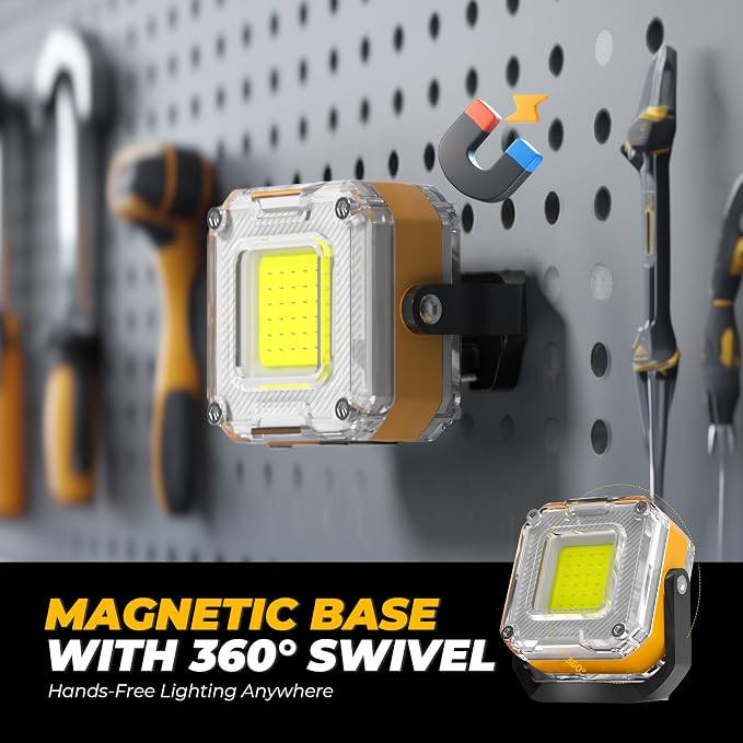 Rechargeable Work Light, Magnetic Inspection Light - Image 5