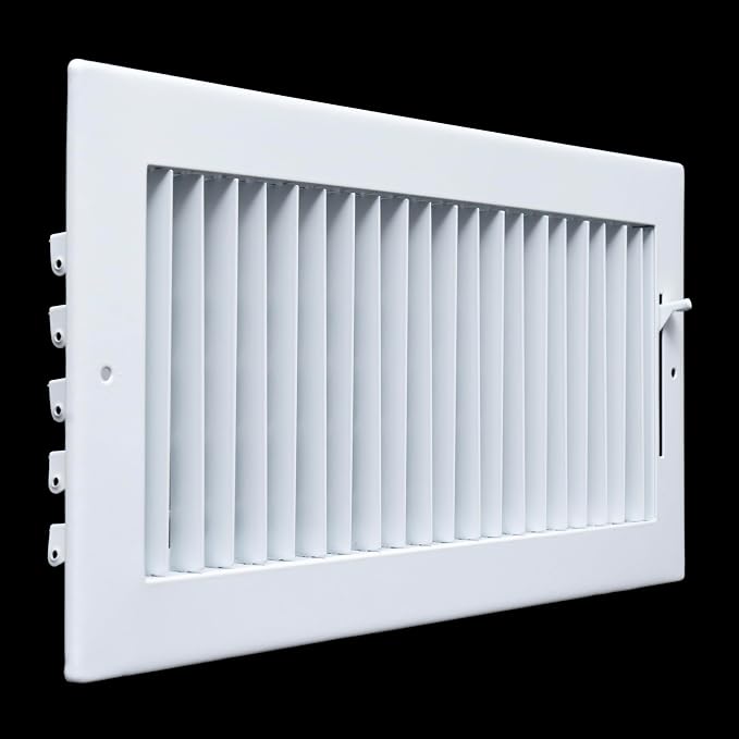 Fits 14x6 Duct Opening Steel Adjustable Air Supply Grille by Handua | Register - Image 4