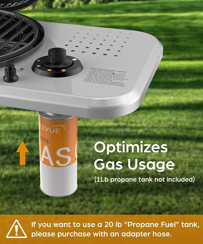 Propane Gas Grill, Portable BBQ Gas Grill - Image 4