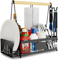 Grill Caddy with Plate Holder and Paper Towel Holder, Picnic BBQ Condiment by GUIBUKEYAN