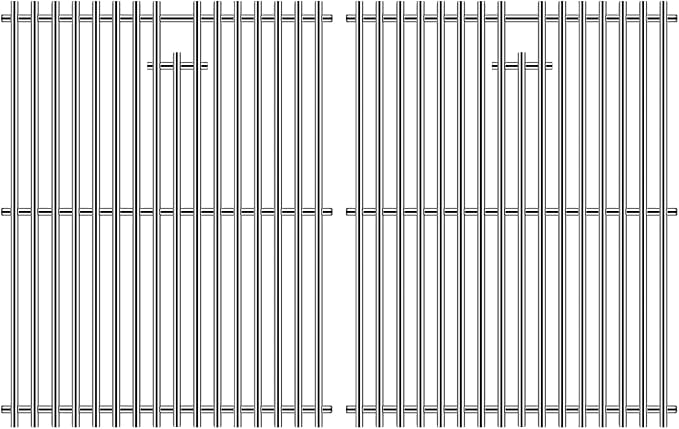 19" Stainless Steel 2 Grates for Bakers and Chefs GR2039201-BC-00, by Tmozyar%C2%AE