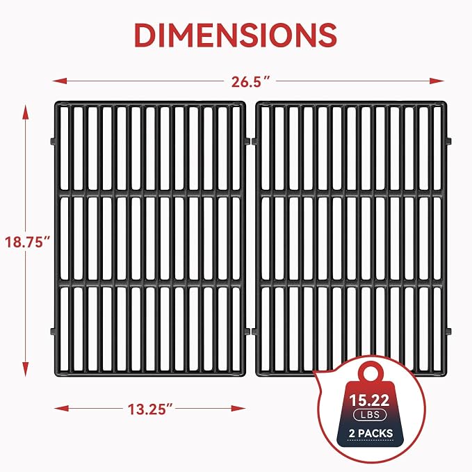 66095 66802 Genesis II Grill Grate Replacement Parts - Image 2