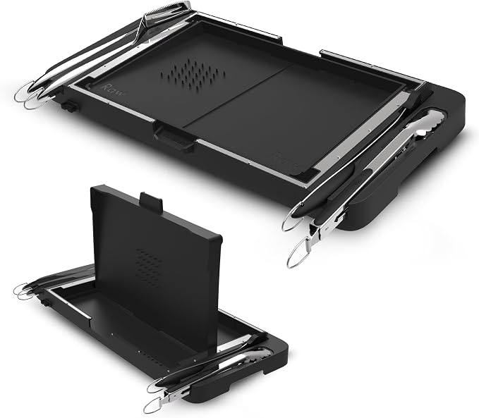 Grillbot FlipTray Dual-Sided Grilling Prep and Serving Tray by Grillbot