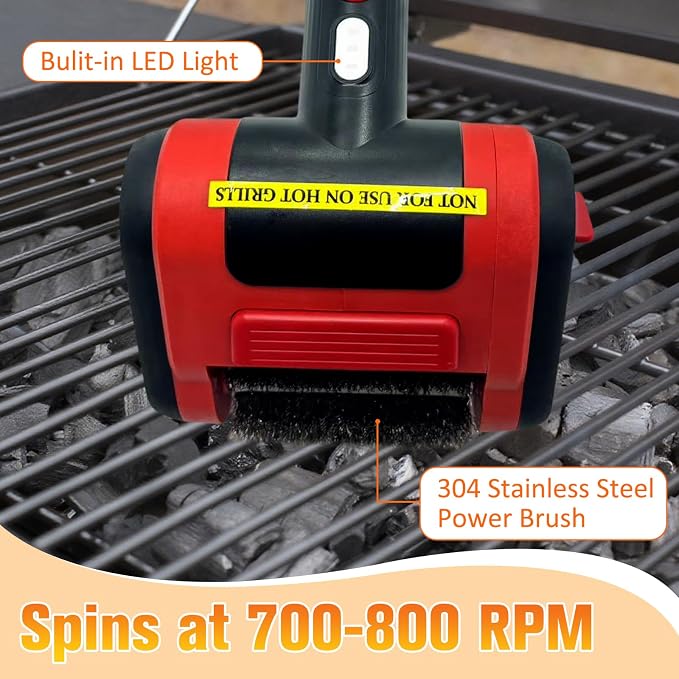 Grill Cleaner for Outdoor Grill, Electric Grill Brush for Grill - Image 7