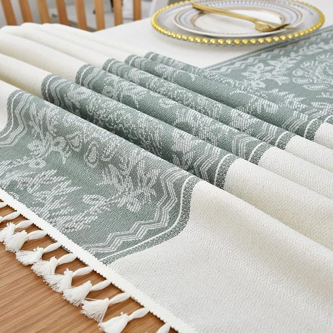 Heavy Duty Cotton Linen Table Cloth - Image 5