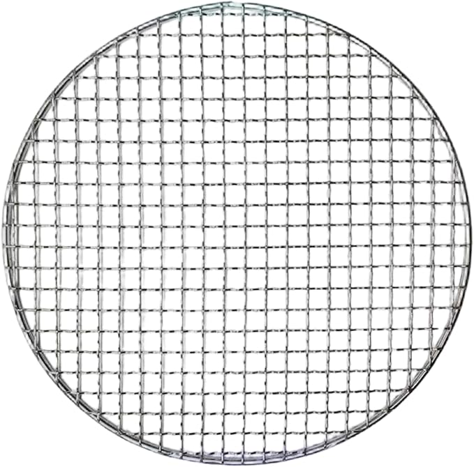 15" Round Stainless Steel Grill Grate, Heat-Resistant Replacement Baking Tray by BEAHING