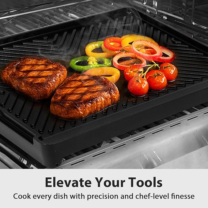 Utheer Nonstick Reversible Aluminum Ceramic Griddle 16.3" x 13", 50% Lighter - Image 7