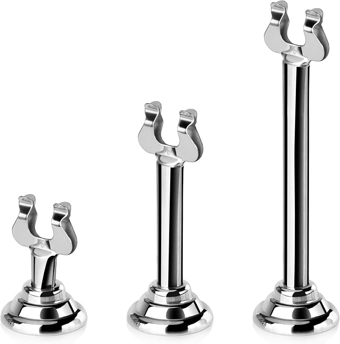 New Star Foodservice 23428 Triton Harp Clip Style, Place Card/Table Number - Image 3