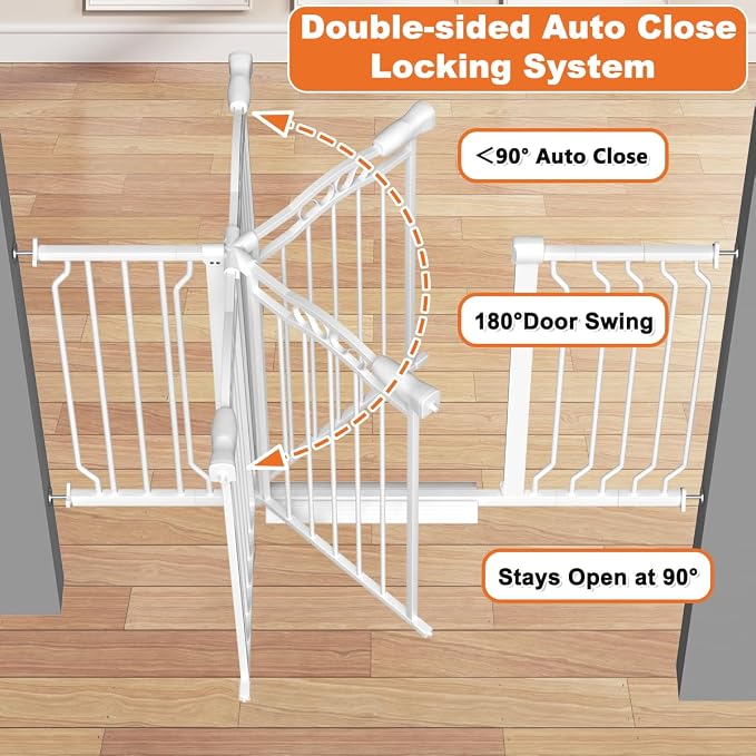 53.1-62.2" Extra Wide Baby Gate - Image 6