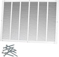 30"W x 20"H Steel Return Air Grille, Air Return Vent Cover by Howeall
