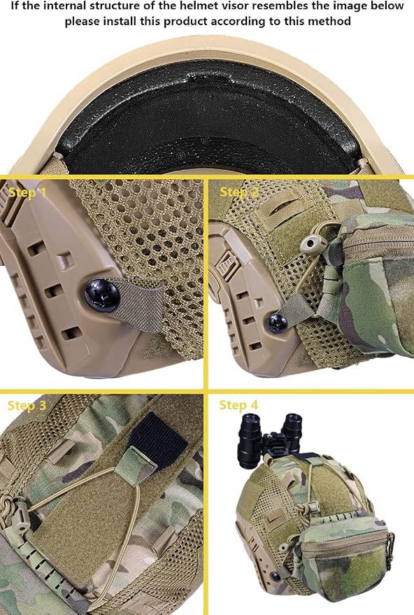Tactical NVG Battery Pouch Helmet Mounted, Counter Weight Pouch GP Balance - Image 7