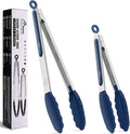 HOTEC Premium Stainless Steel Locking Kitchen Tongs by Hotec