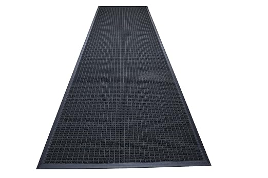 Guardian WaterGuard Indoor/Outdoor Wiper Scraper Floor Mat, Rubber/Nylon by GuardianFloorProtection