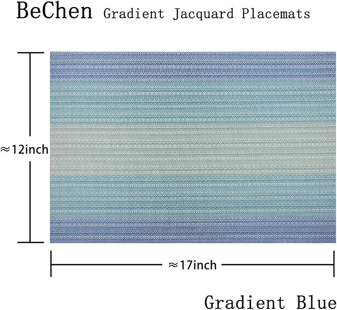 Plastic Placemats, Non Slip Washable Placemats - Image 2