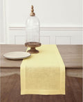Solino Home Linen Yellow Table Runner 156 Inches Long by SolinoHome