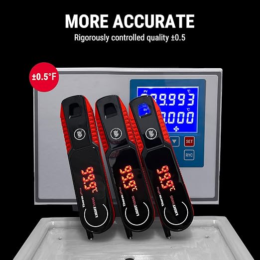 ThermoPro Lightning 1-Second Instant Read Meat Thermometer, Kitchen Food - Image 4