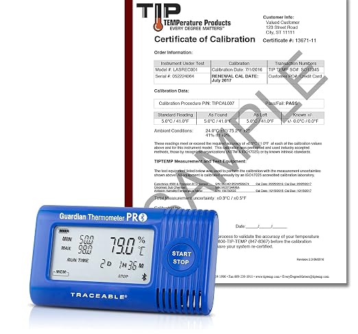Guardian Thermometer PRO Bluetooth Temperature Data Logger, Internal - Image 4