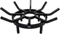 SteelFreak Wagon Wheel Firewood Grate by SteelFreak