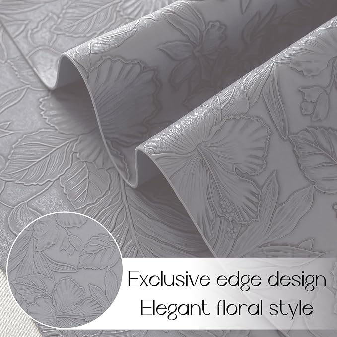 Romanstile Vinyl Placemats Set of 8-12 X 18 Inch - Image 6