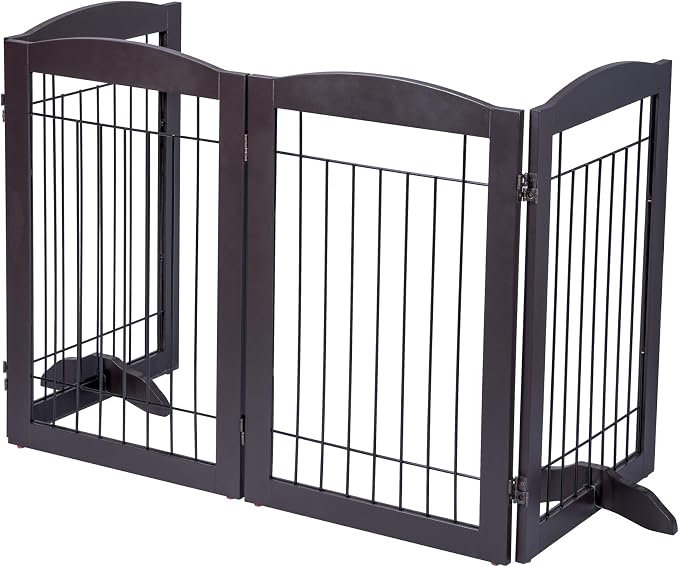 Spirich Freestanding Wire Pet Gate - Image 6