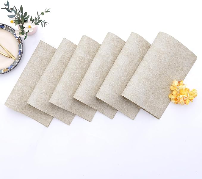 Homaxy Faux Leather Heat Resistant Placemats - Image 9