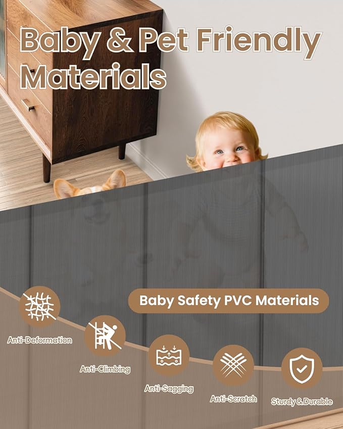 Reinforced Retractable Baby Gate - Image 2