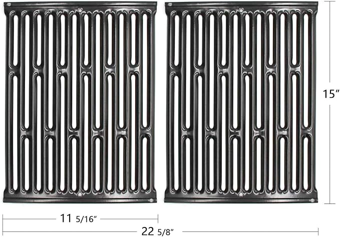 PG521 15" Porcelain Steel Cooking Grid Grates - Image 2