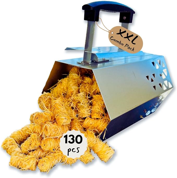 130 pcs Large Fire Starters, Natural Fire Starter - Image 8