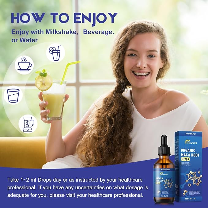 Maca Root Ashwagandha Liquid Drops - Image 7