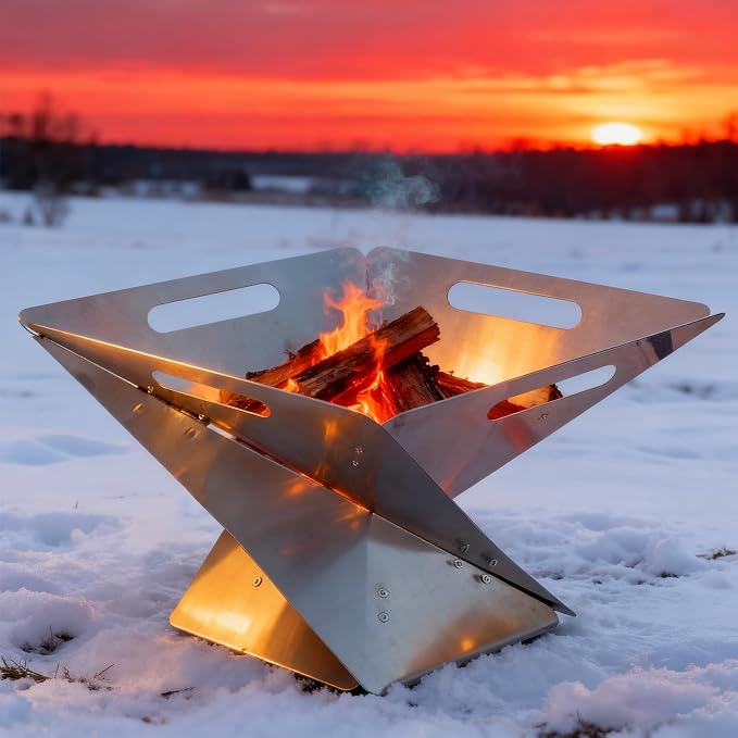 Foldable Portable Fire Pit - Image 6