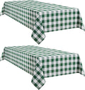 Softalker Gingham Checkered Tablecloth Rectangle by Softalker