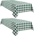 Softalker Gingham Checkered Tablecloth Rectangle by Softalker