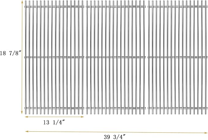 SF6803 18 7/8" SUS304 Cooking Grates - Image 2