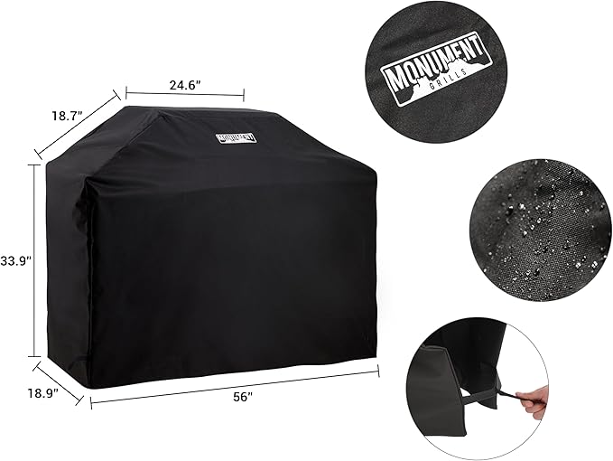 Monument Grills 4-Burner Liquid Propane Gas Grill, Mesa400MF - Image 4