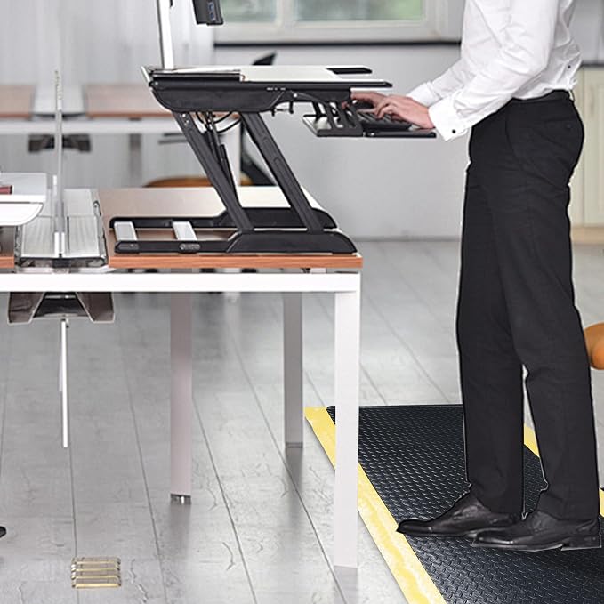 Nisorpa Anti Fatigue Mats Industrial 3' x 5' Ergonomic Standing Mat 15/16" - Image 9
