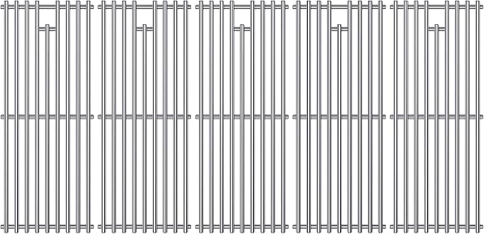9MM 16517 Grill Grates Replacement by Cozilar