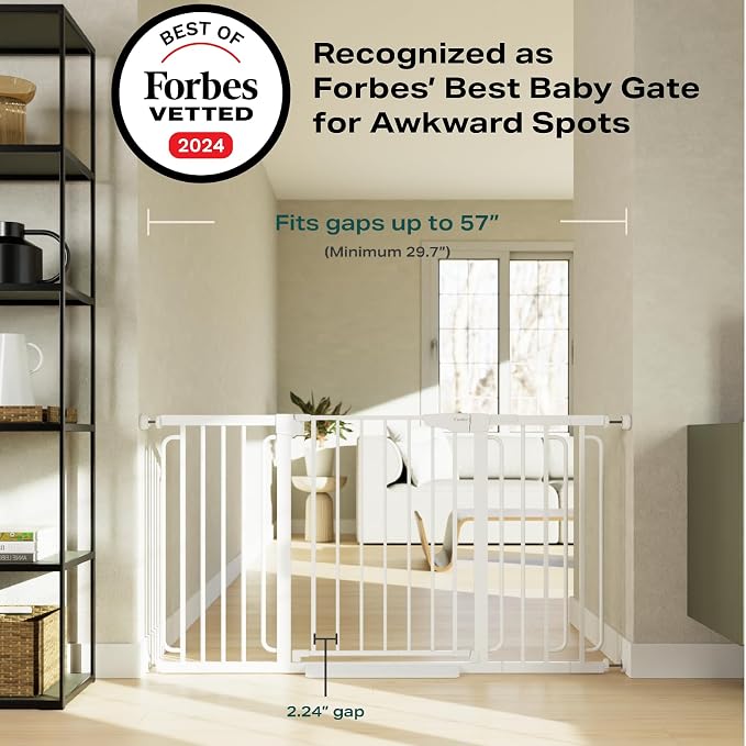 Cumbor 29.7-57" Extra Wide Baby Gate - Image 2